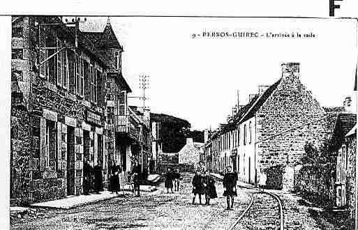 Ville de PERROSGUIREC Carte postale ancienne